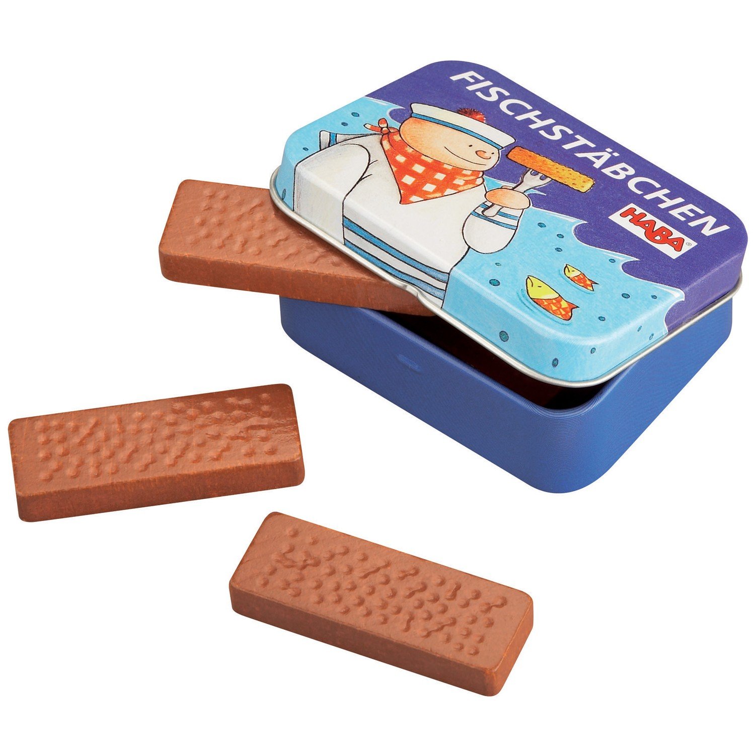 HABA 1484 Grocery Shop Tin with Fish Sticks