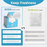 AIDEA Face Towels Disposable 100 Ct (2 Box) Cleansing Wipes for Sensitive Skin view 6