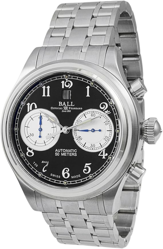 Amazon ボールウォッチ Ball Watch トレインマスター キャノンボールii メンズ Cm1052d S1j Bk 並行輸入品 メンズ腕時計 腕時計 通販