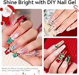 Makartt 3D Nail Gel Sculpting Gel 2x15ml for Nail Art Glue Chrome Powder view 2