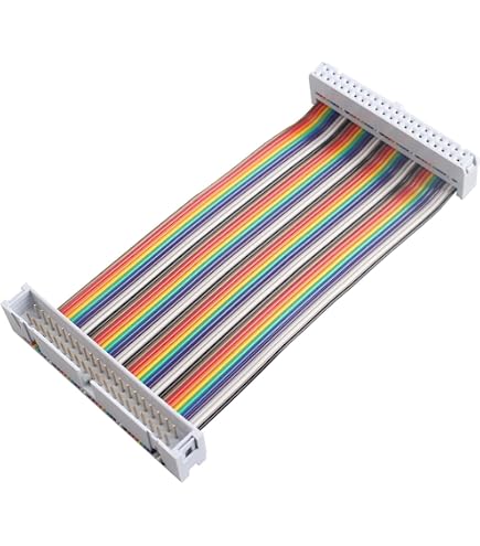 Cavo A Nastro Piatto IDE 40 Pin 48 Pollici – 5 Connettori, CablesOnline FI-448