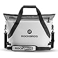 ROCKBROS Soft Cooler Insulated Leak Proof Cooler Bag Portable 36 Can Large Soft Sided Coolers Waterproof Insulated Pack Cooler for Travel, Beach, Camping, Picnic, Lunch, Fishing, Floating, Party