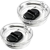 20 oz Stronghold Lid Fit for YETI Rambler Travel Mug 20oz, Leakproof, 2pack | Only Fit for YETI 20 oz Travel Mug with Threads, Tumbler Screw On Top Lids Replacement Twist Lids, BPA Free, Splash-Resistant