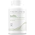 Theralogix IsoRel Whole Soybean Extract Supplement - 90-Day Supply - Menopause Support to Aid Hot Flashes - Prostate Health Support for Men - NSF Certified - 90 Capsules