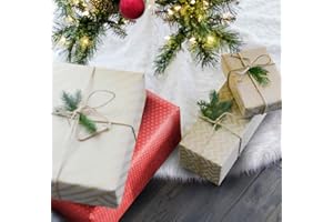 OLYPHAN Mini Tree Skirt Small Christmas Tree Skirt White Snow Luxury Faux Fur - 12 inch Miniature Round Skirts for Tabletop/Under Xmas Tree Decorations (12 inch / 1ft +)