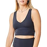 Carve Designs Tofino Longline Bikini Top for Women - V-Neck, Recycled Fabric, Swim Tank Top with Removable Chest Pads