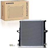 A-Premium Engine Coolant Radiator Assembly with Transmission Oil Cooler | Compatible with Ford Explorer 1998-2001, Ranger Sport Trac, Ranger 1998-2011 &amp; Mazda B3000, B4000, 3.0L 4.0L