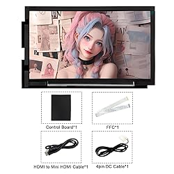 wisecoco 14 Inch LCD Screen for Lian Li O11 Mini PC