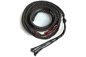 Parallel Halo Paracord Balearic Shepherd Sling Handcrafted Braided Old-Fashioned Slingshot Roman Greek Throwing Sling