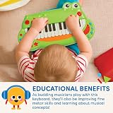 Battat Toddler Musical Instrument Animal Keyboard Piano Crocodile 5 Settings 2+ view 6