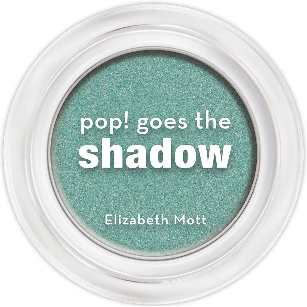 pop! goes the shadow Eye Shadow ( cruelty free ) by Elizabeth Mott net wt. 2g / 0.07oz (Mermaid Teal)
