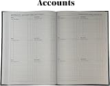 Arth 2026 A5 Diary Day a Page Black Hardback view 6