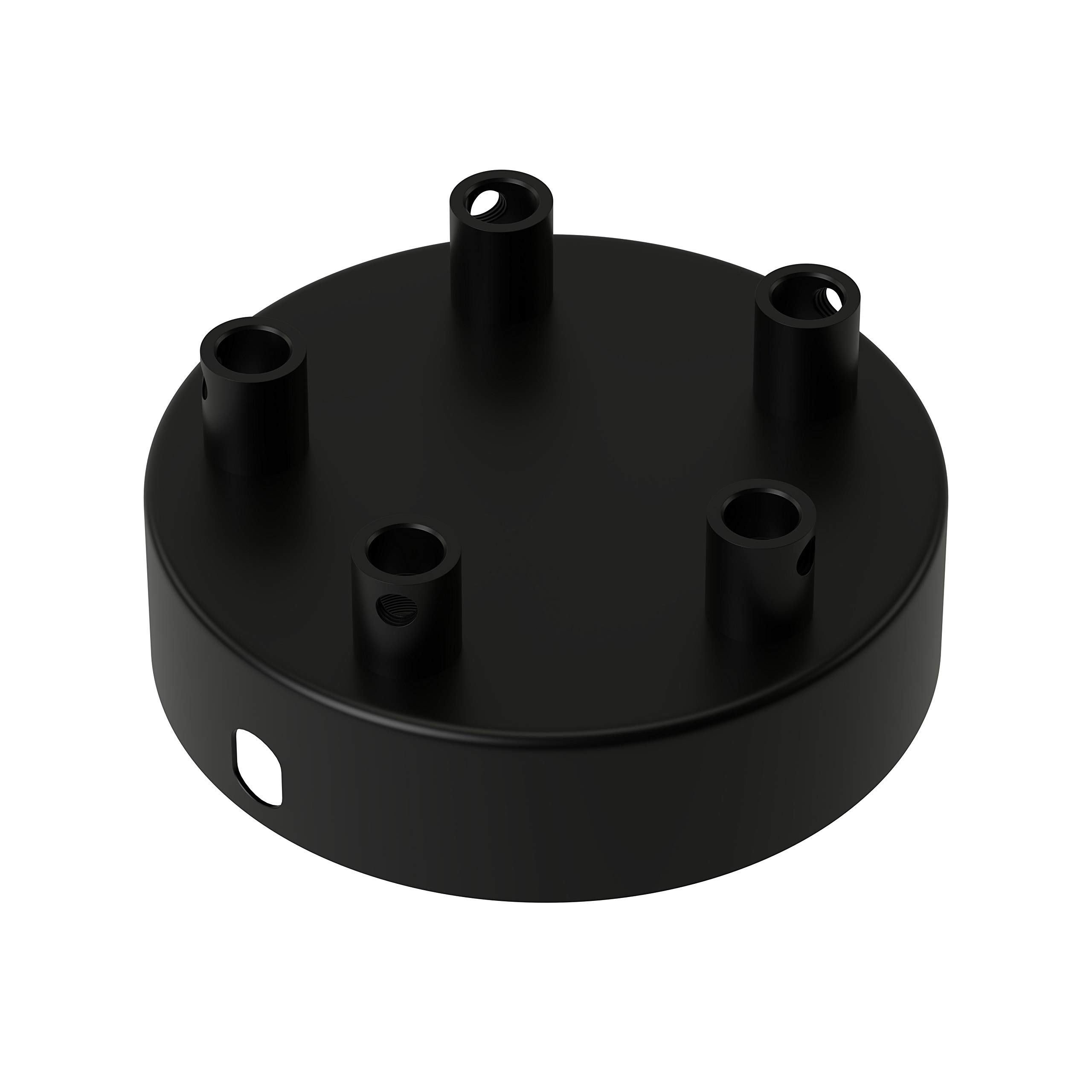 Calex Creations Ceiling Plate 10 cm 5 Connection Points Pendant Light Assemble Black