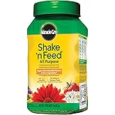 Miracle-Gro Shake 'n Feed All Purpose Continuous Release Plant Food, 1-Pound (Slow Release Plant Fertilizer)