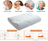 Ecosafeter 2026 Upgrade Memory Foam Pillow Cervical Orthopedic Deep Sleep Neck view 6