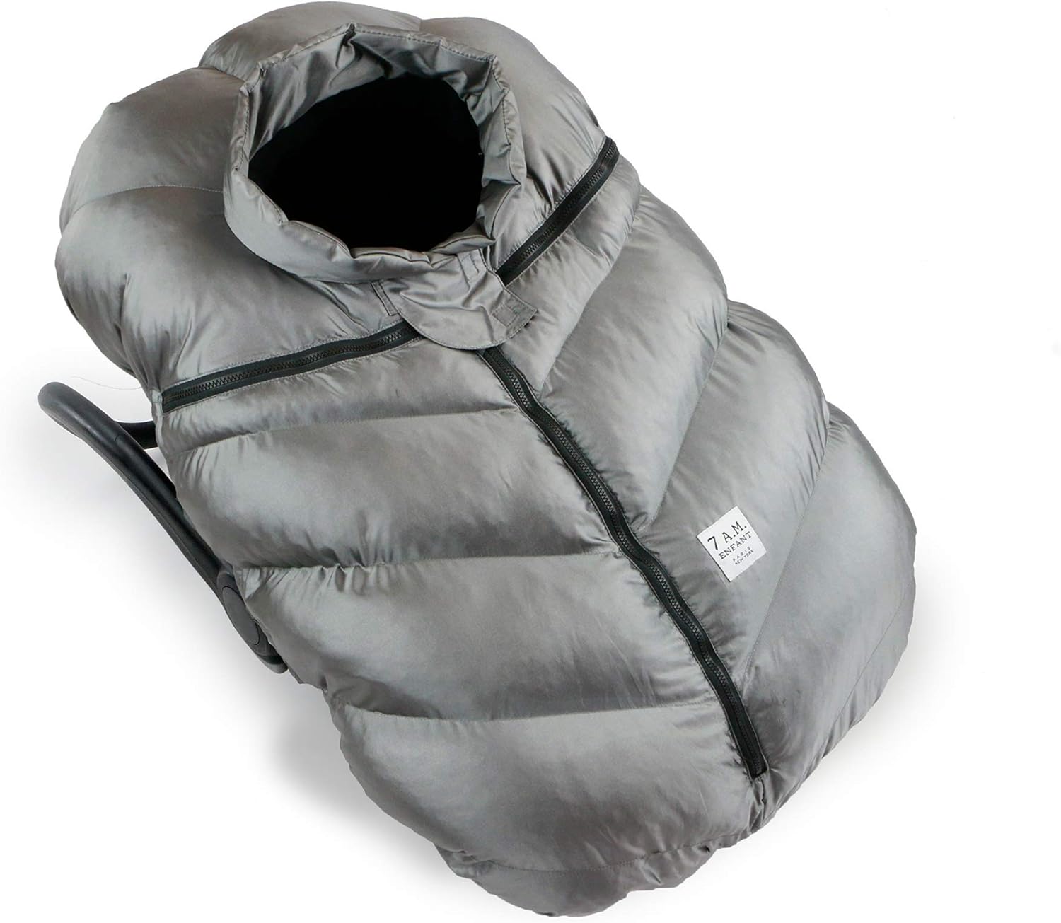 7AM Enfant Car Seat Cocoon Infant Car Seat Cover MicroFleece Lined