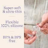 Lansinoh Contact Nipple Shields 20mm 2 Pack with Case - Ultra-Thin 100% Silicone view 3