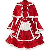ZZEQYG Womens Christmas Dresses Santa Outfit Christmas Party Outfits Cute Halloween Costume
