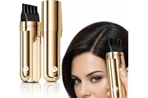 Portable Black Tea Hair Dye Comb for Gray Hair - Instant Hair Dye Stick for Women Men - Waterproof and Sweat-Proof, Easy Comb