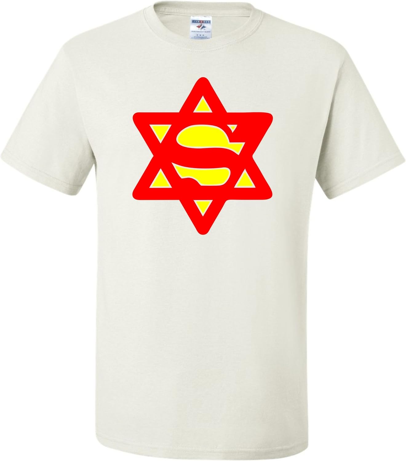 Adult Super Jew Funny Jewish TShirt