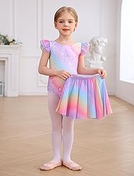 MdnMd Dance Ballet Leotard with Skirt Combo Classic