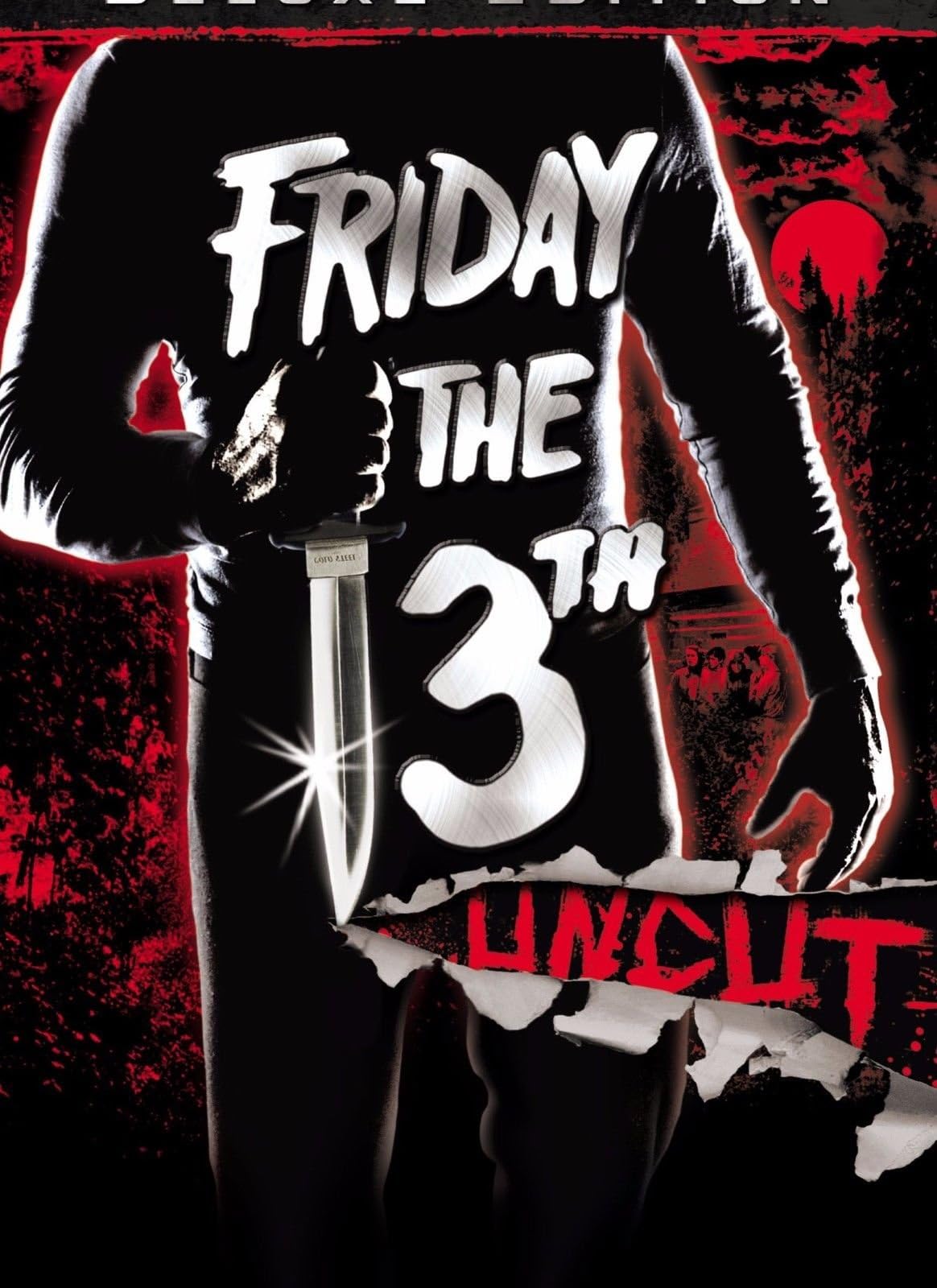 Peels4u Friday the 13th Uncut 1980 Cult Vintage Horror Film Movie Poster Print A3 A4 (A4)