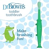 Dr. Brown's Crocodile Toddler Toothbrush Green - 1-4 Years view 7