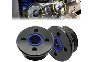 A-TNEWB 2PCS 64E-43821-02-00 64E-43821-01-00 Trim Cylinder End Caps Fit For Honda Suzuki Yamaha 115-300 HP 2 & 4 Stroke for Showa Style Trim Tilt Assy Replaces# 48630-96J01