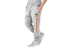 OUTERSTUFF NFL Kids Youth 8-20 Officially Licensed Primary Team Logo Stripe Fleece Lined Football Sweatpants Joggers Pants