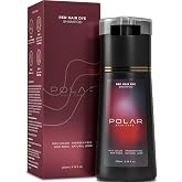 Polar Hair Dye Shampoo | Red Hair Dye Color Shampoo for Full Gray Hair | 3-in-1 for Men and Women | Vegan, Ammonia-Free, Easy 10-Minute Use - 6.76 fl oz