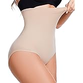 Chicfeelin Tummy Control Shapewear Panties for Women High Waisted Seamless Body Shaper Underwear Girdle Panty Shaping Brief