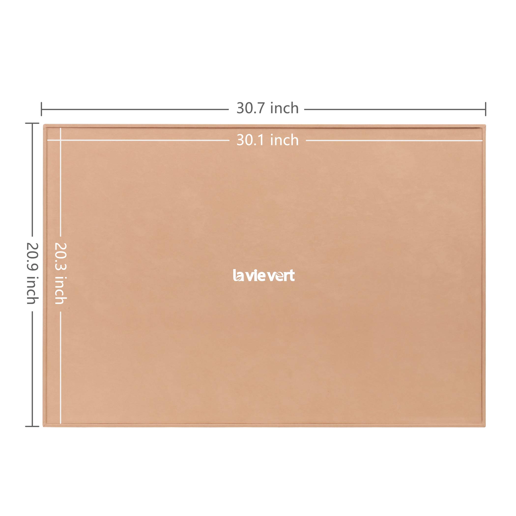 Lavievert Wooden Jigsaw Puzzle Board, Lightweight & Portable Puzzle Plateau Storage Saver with Non-Slip Surface for Up to 1000 Pieces