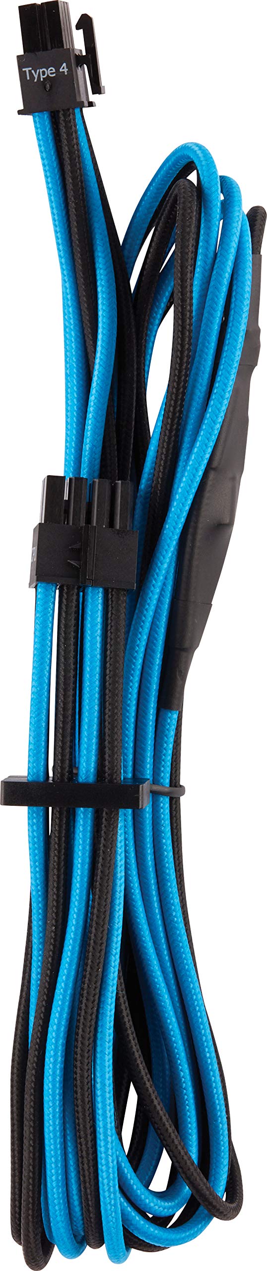 Corsair Premium Individually Sleeved EPS12V/ATX12V Cables Type 4 Gen 4 – Blue/Black