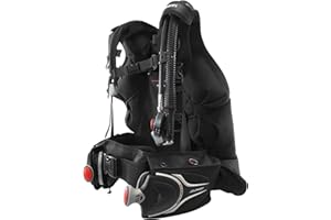 Mares Journey 3.0 Back-inflation Scuba Bcd With Integrated Weight Pockets XL Black