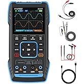 FNIRSI 2C23T 3 in 1 Handheld Oscilloscope Multimeter DDS Generator, 2 Channels, 10MHz Bandwidth, 50MSa/s Sampling Rate, 10000