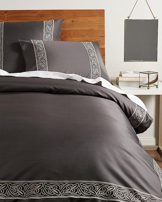 Amazon Com Sferra Silvio Duvet Collection Full Queen Duvet Cover