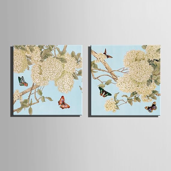 homee Dekorativ bemalt, Wandbesteck Haus Ornament Arts Dekorative