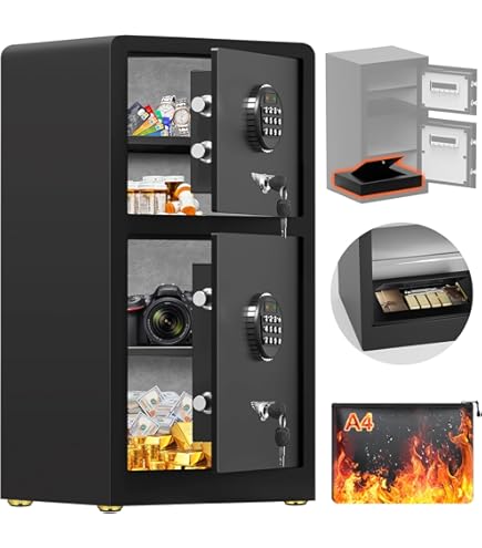Guardwell Security Safe Box With Digital Keypad, 6-L, Black Canadian Tire