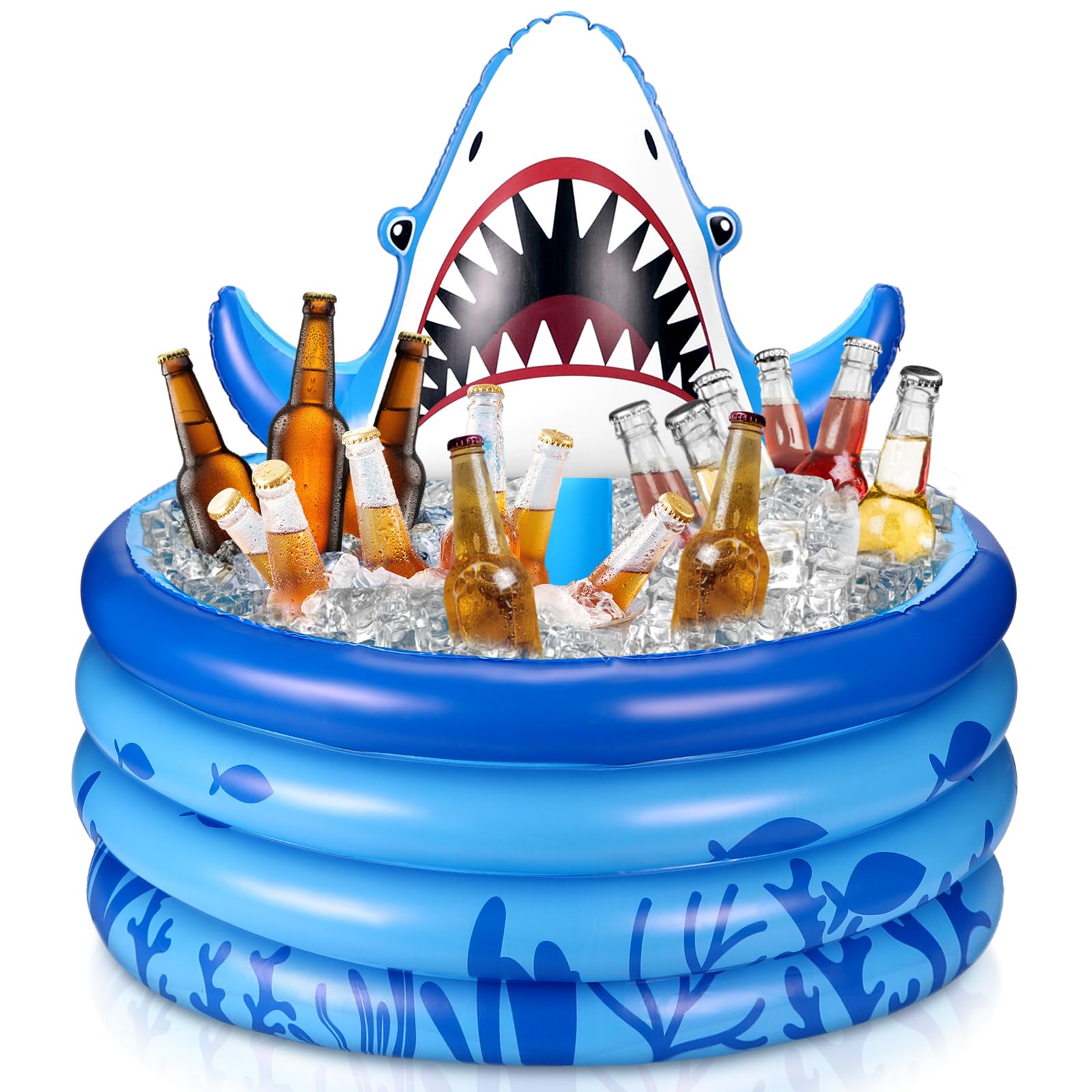Bencailor Shark Party Decorations Shark Theme Birthday Inflatable ...