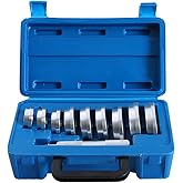 ATP 10PCS Bearing Press Kit Bearing Race and Seal Bushing Driver Install Set | Bearing Puller Automotive Tools 1 Driver 9 Dis