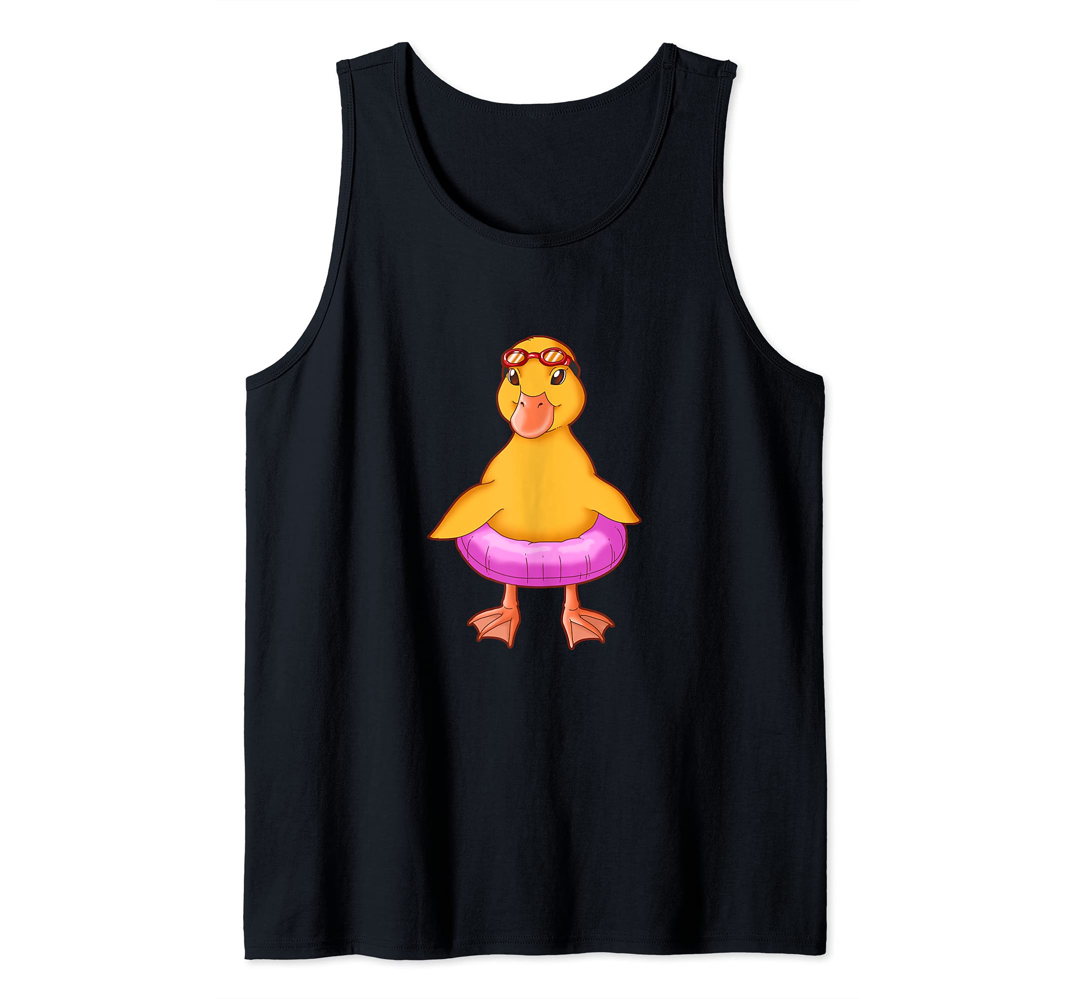 Bath Toy Rubber Duckie And Floats Duck Tank Top