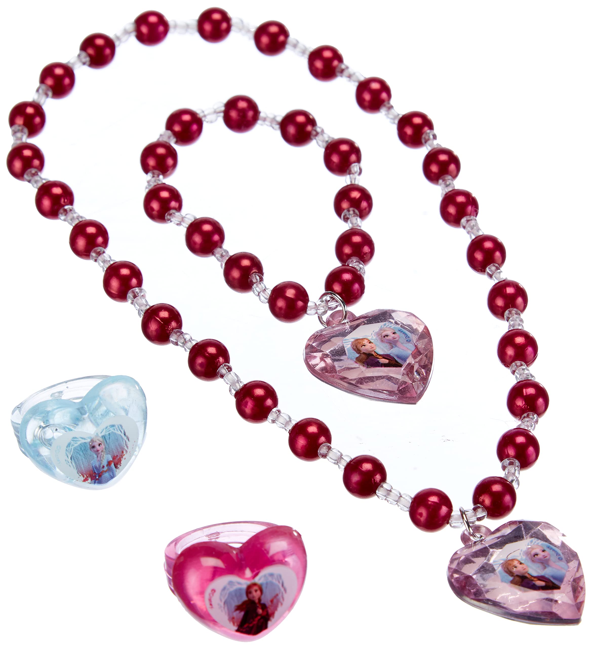 Disney Frozen II- 19391 Set bracelet, necklace and 2 rings