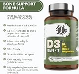 Barefoot Nutrition Vitamin D3 Complete 4000 IU with K2 MK-7, Mg, Zinc 60 view 2
