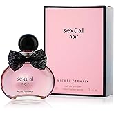 Michel Germain Sexual Noir Eau de Parfum Fragrance Spray, Top Notes of Strawberries, Mandarin and Lime, Long-Lasting, Warm Floral & Sensual Gift for Her