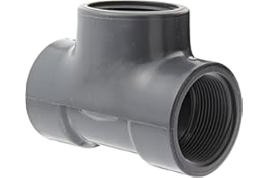 SPEARS MANUFACTURING Spears 805 Series PVC Pipe Fitting, Tee, Schedule 80, 2" NPT Female