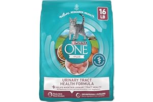 Purina ONE High Protein Dry Cat Food, +Plus Urinary Tract Health Formula - 16 lb. Bag