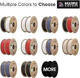 eSUN Upgraded Matte PLA Filament 1.75mm 1kg White Red 2 Spools view 7