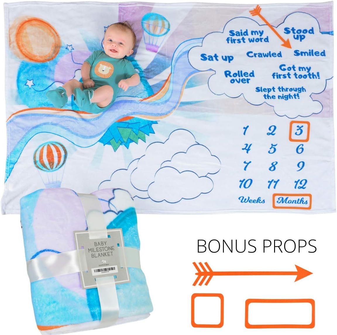 baby milestones at 12 weeks