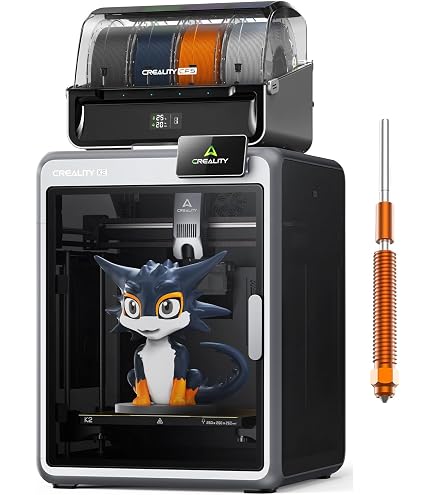 Creality K2 Combo 3D Printer, Multicolor Printing with CFS, High