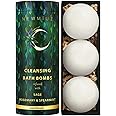 Sage Bath Bombs - Spiritual Bath Energy Clearing Protection Shielding - Smokeless Smudging Sage Rosemary and Spearmint - Rela